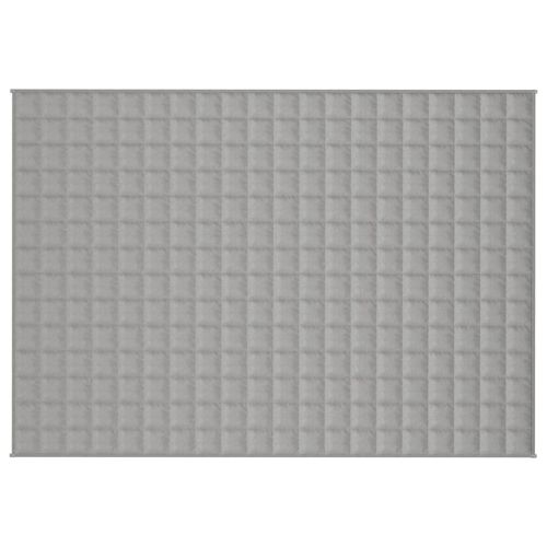 Утежнено одеяло сиво 135x200 см 10 кг плат