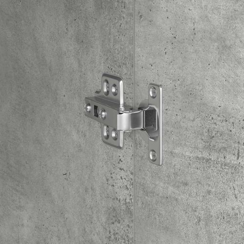 Висок шкаф Циментено сиво 31.5 x 32 x 122.5 см