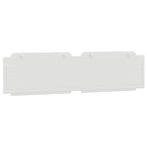 Мека табла за легло Zadar, бяла, 200 см, изкуствена кожа