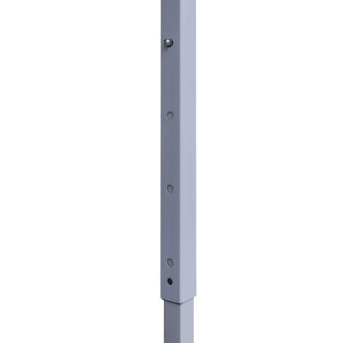 Сгъваема парти шатра с 4 странични стени 2x2 м стомана антрацит