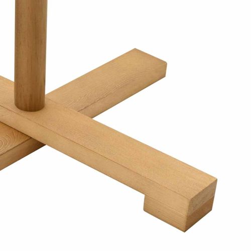 Дървено Коледно Дърво с поставка Кафяво 210 cm бамбук