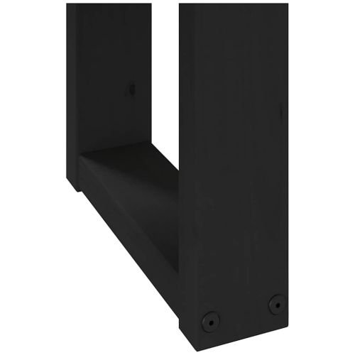 Трапезна пейка NOAIN с U-образни крака масивна дървесина бор