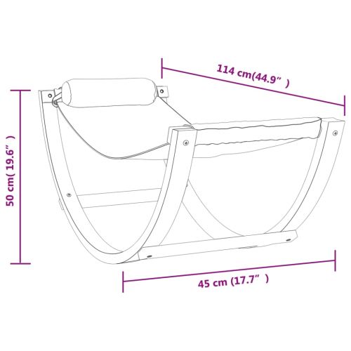Люлеещ се хамак за деца син и зелен плат