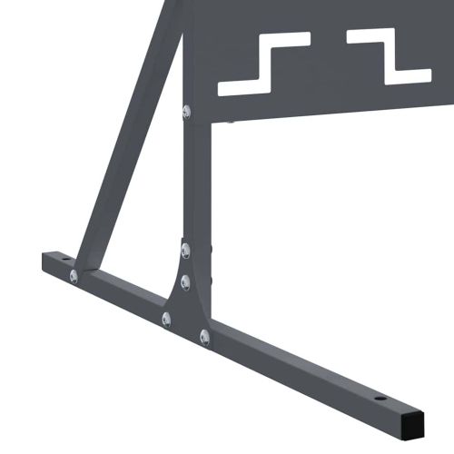 Екран за уединение Антрацит 100 x 50 x 180 см Стомана