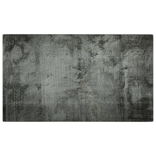 Дъски за рязане, 2 бр, с бетонна шарка, закалено стъкло