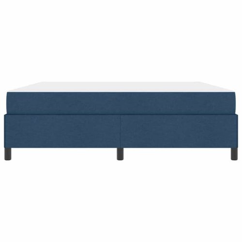 Легло с пружинирана основа Синьо 180 x 200 cm текстил