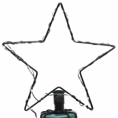 Конусовидна елха, топло бяло, 310 LED, 100x300 см