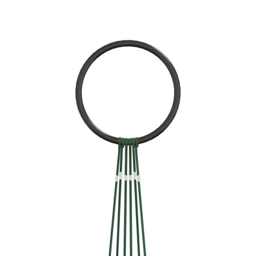 Коледна елха на флагщок, студено бяло, 108 LED, 180 см