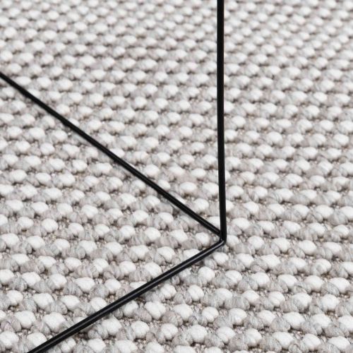 Килими за помещение HUARTE Кремав и сив 150 x 80 cm Полиестер