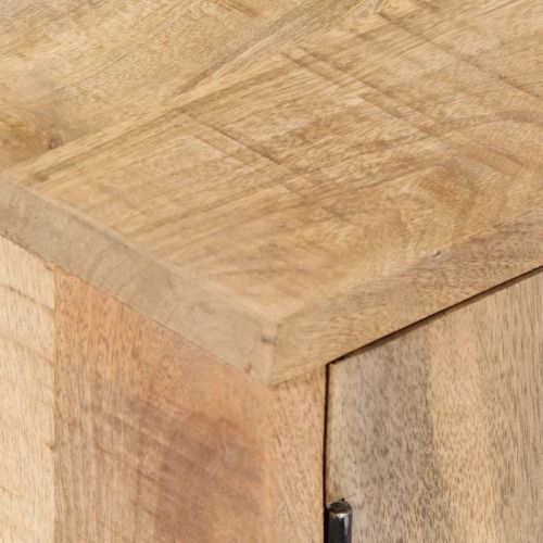 ТВ шкаф, 140x30x40 см, мангово дърво масив