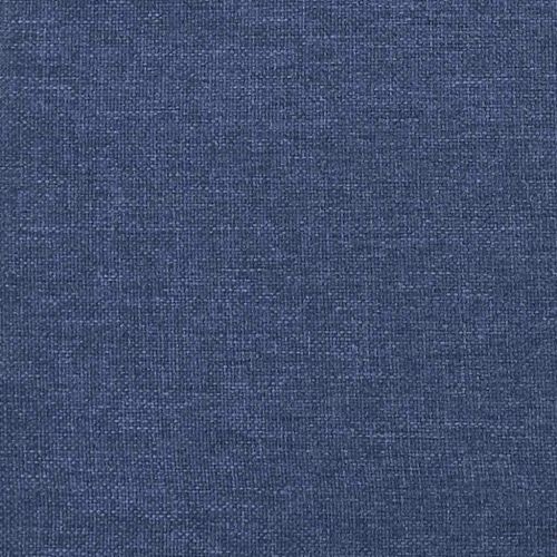 Боксспринг легло с матрак, синьо, 120x190 см, плат