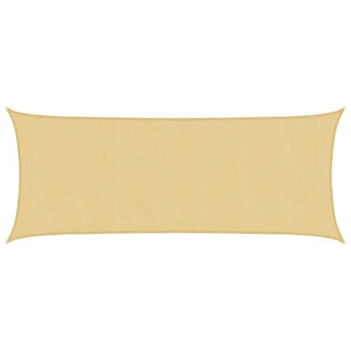 Слънцезащитно платно пясъчно 4,5x2 м 100% полиестер Оксфорд