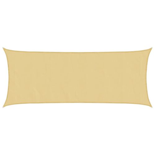 Слънцезащитно платно пясъчно 5x2 м 100% полиестер Оксфорд