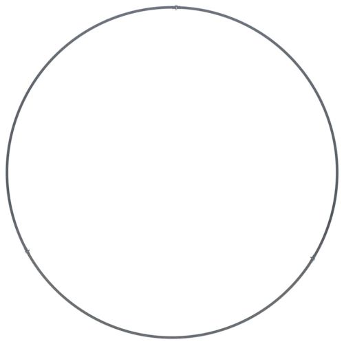 Пръстен за саксия Антрацит 80 x 80 x 20 cm