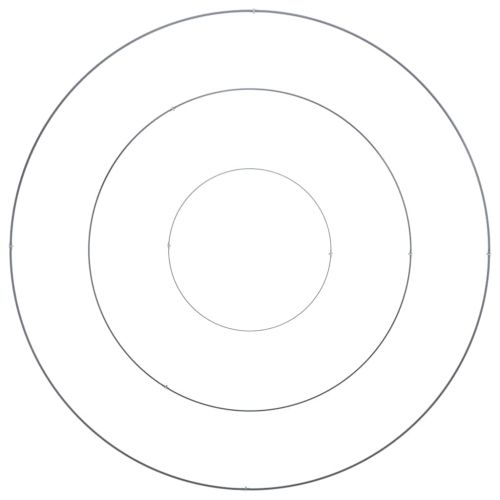 Градинска саксия Антрацит 120 x 120 x 20 см