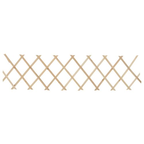 Огради хармоника, 5 бр, чамова дървесина, 180x30 см