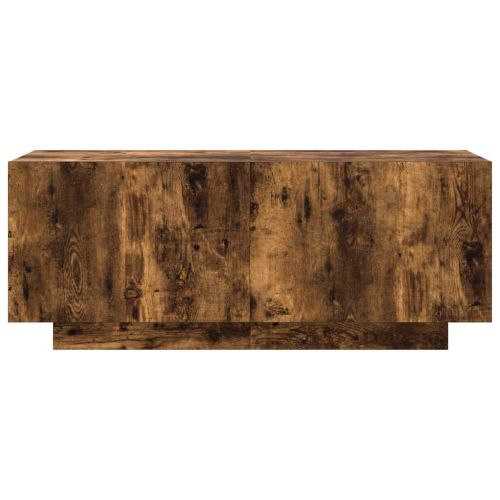 ТB шкаф, опушен дъб, 100x35x40 см, инженерно дърво