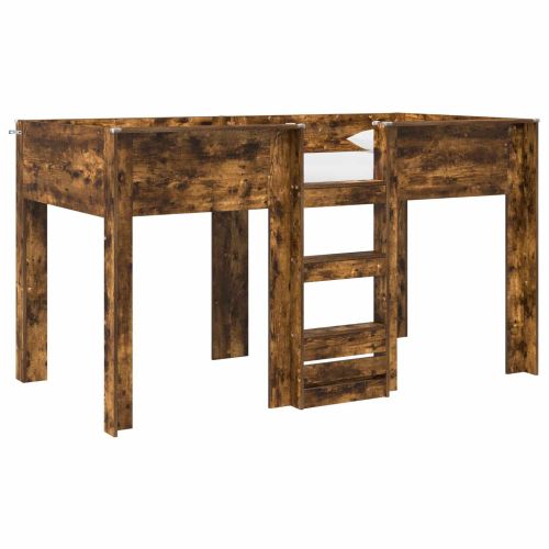 Двуетажно легло за деца Димян дъб 100 x 200 cm Инженерно дърво