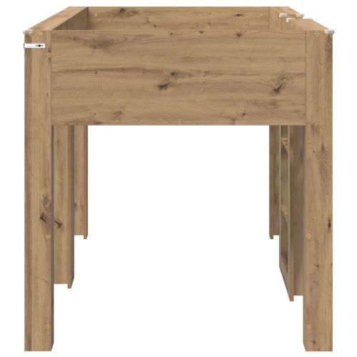 Двуетажно легло за деца Дъб 100 x 200 cm Инженерно дърво