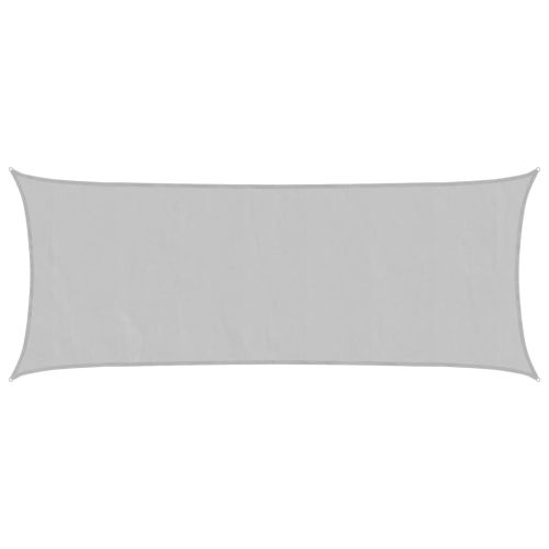 Слънцезащитно платно светлосиво 4,5x2 м 100% полиестер Оксфорд