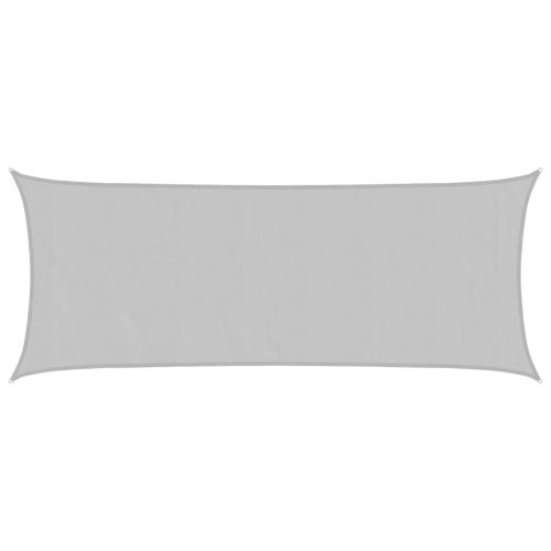 Слънцезащитно платно светлосиво 5x2 м 100% полиестер Оксфорд