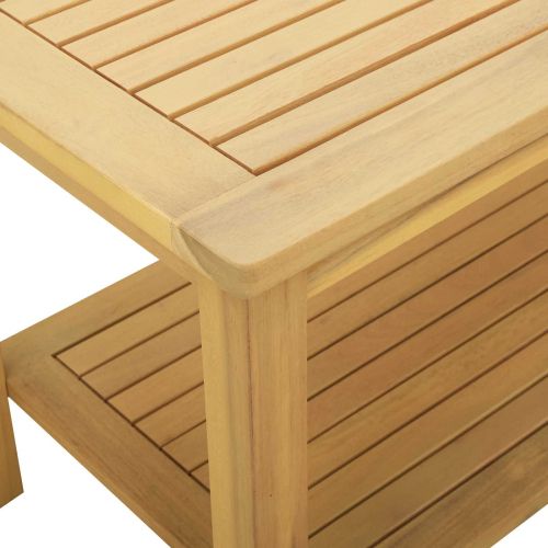 Странична маса Натурален маслен 110 x 55 x 45 cm