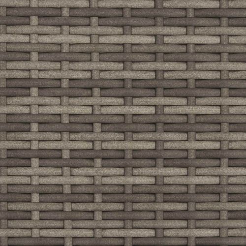 Градински стол 2 pcs Сив и тъмен сив 56 x 60 x 112 см