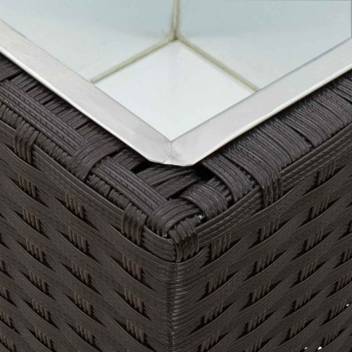 Комплект за открито 3 pcs Черно Метал