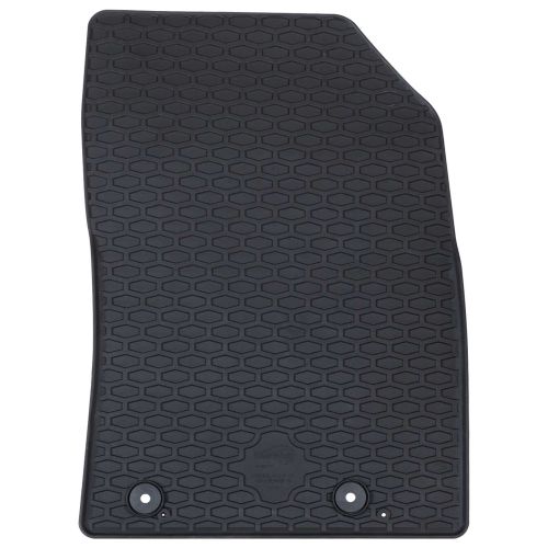 Автомобилен килим 4 pcs Черен Каучук