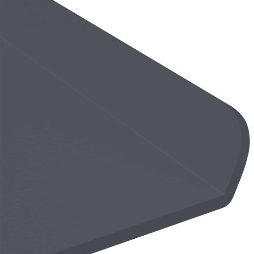 Стенен рафт с рафт 3 pcs Антрацит 40 x 9 x 2,5 см