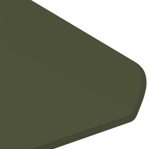 Стенен рафт с рафт 3 pcs Маслинено зелено 40 x 9 x 2,5 см