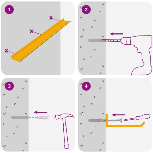 Стенен рафт с рафт 2 pcs Горчично жълто 80 x 9 x 2,5 см
