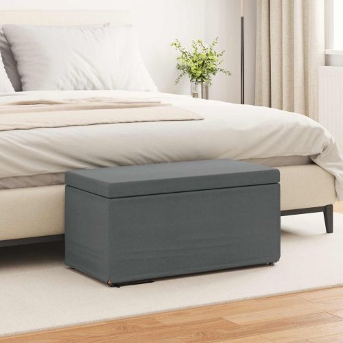 Стук Тъмен сив 81 x 41 x 40 cm Текстил и конструирано дърво