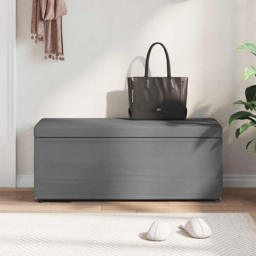 Стук Тъмен сив 101 x 41 x 40 см Текстил и конструирано дърво