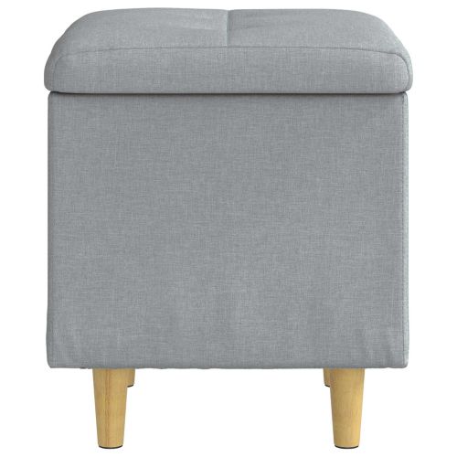 О1434томан с място за съхранение Светлосиво текстил