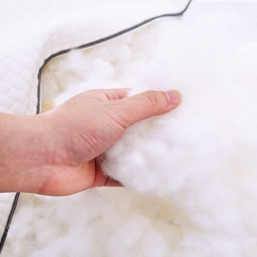 Влакнест пълнеж Бял 86 x 25 x 25 см Полиестер