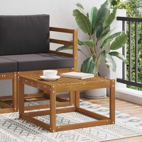 Маса за открито Солидно акациево дърво Естествен