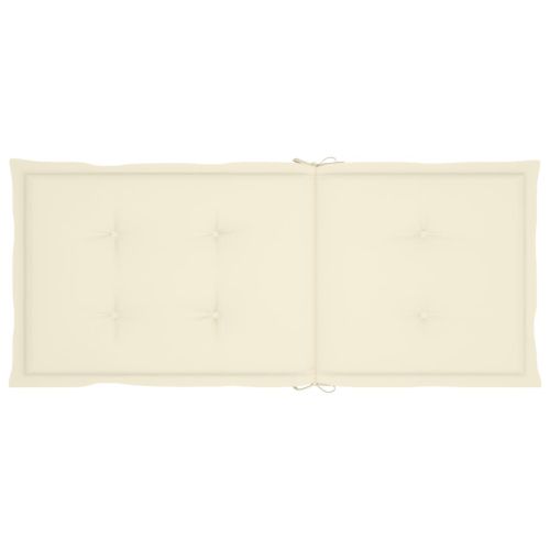 Градински накланящи се столове 4 бр с възглавници акация масив