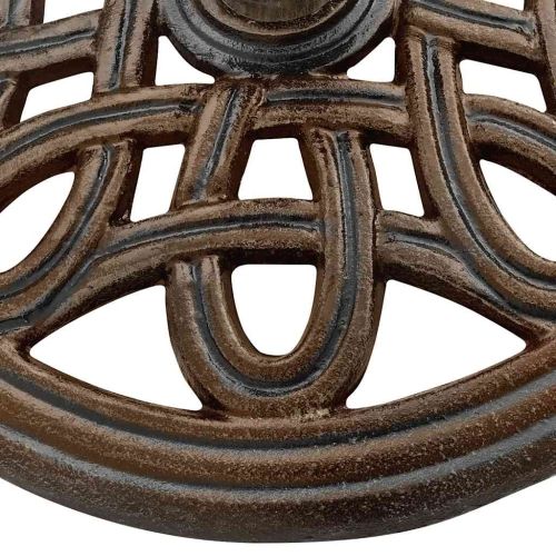 Основа за чадър, бронзова, 40x40x32 см, чугун