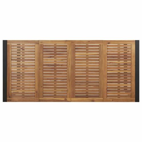 Комплект за хранене в градината 7 pcs Черно