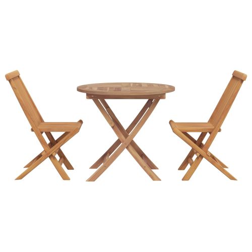 Комплект за хранене в градината 3 pcs Кафяво