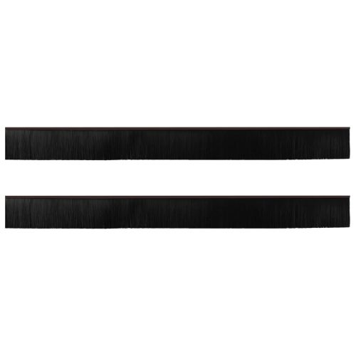 Самозалепващи се четки за уплътняване на врати 2 pcs Кафяво