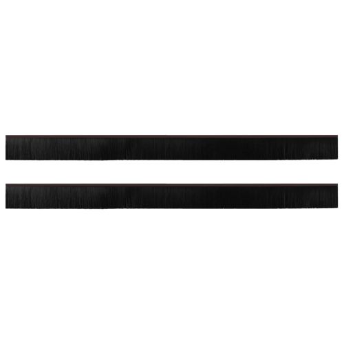 Самозалепващи се четки за уплътняване на врати 2 pcs Кафяво