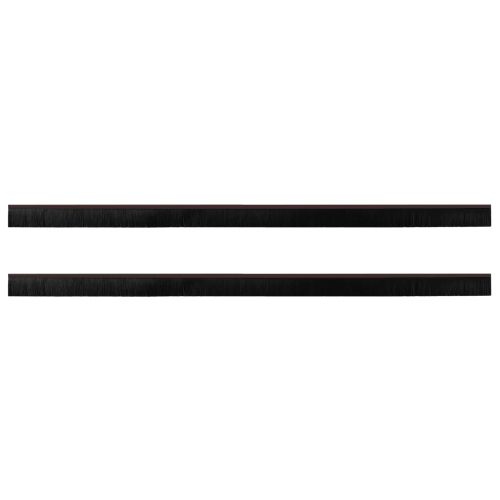 Самозалепващи се четки за уплътняване на врати 2 pcs Кафяво