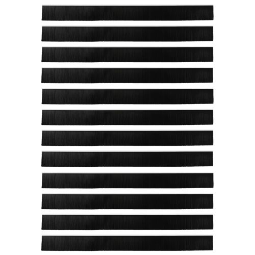 Самозалепващи се четки за уплътняване на врати 12 pcs Бяло