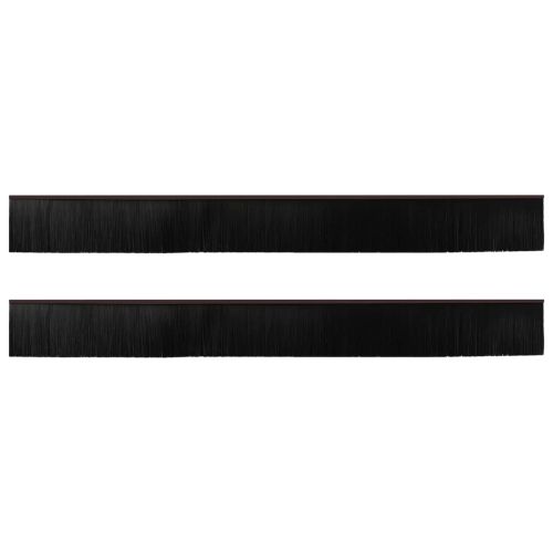 Самозалепващи се четки за уплътняване на врати 2 pcs Кафяво