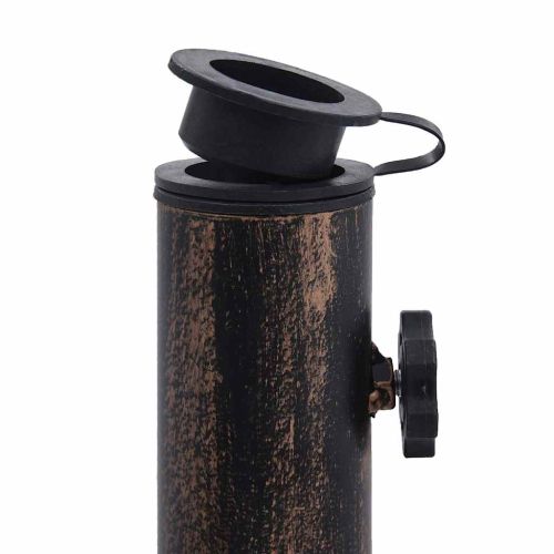 Основа за чадър, бронз, 12 кг, 49 см, чугун