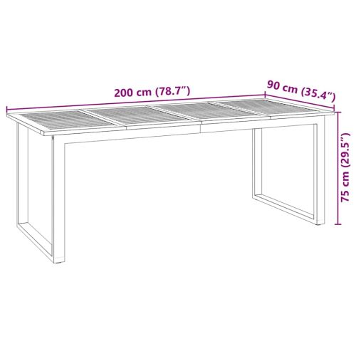 Комплект за хранене в градината 7 pcs Сив