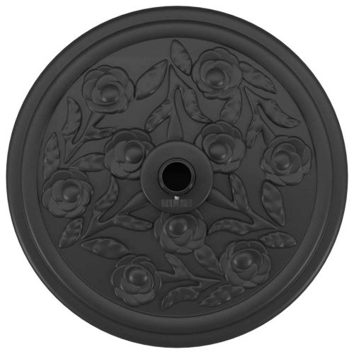 Основа за чадър Арт Деко Черно Ø 45 х 39,5 см Желязо