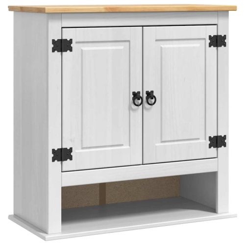 Висящ шкаф Corona Бяло 70 x 33 x 71,5 см Солидно борово дърво